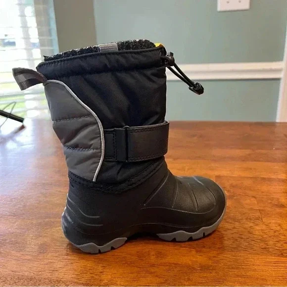 Keen Y Luni Boot II Waterproof Youth Toddler size 8 black gray - Picture 2 of 10